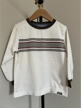 Vintage Y2K Gymboree 2003 Striped Long Sleeve Shirt, Size 3